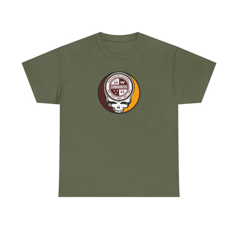 Grateful Dead - Washington Commanders Grateful Dead Steal Your Face T-Shirt - NFL - StealieShop